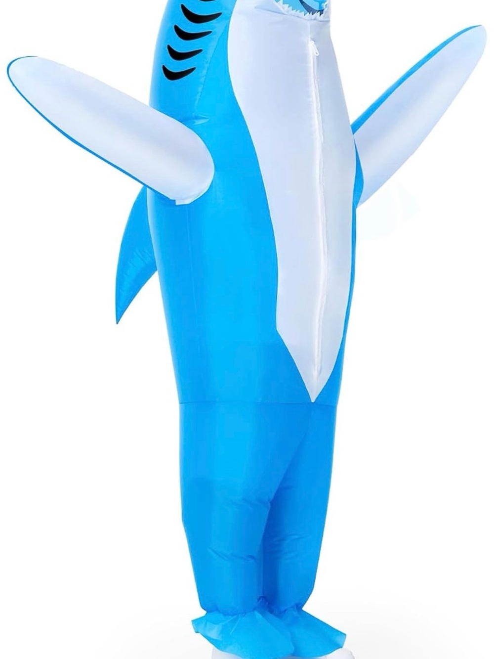 Blue Inflatable Shark Kids Costume - Child Halloween Outfit